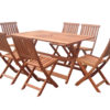 Yarra Rectangular Folding Table Set